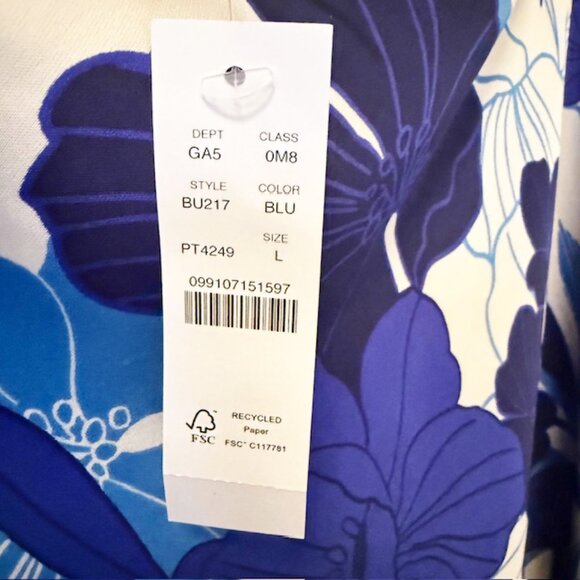 J. CREW Gwyneth slip skirt in painted floral, NWT, Size L - Picture 7 of 8